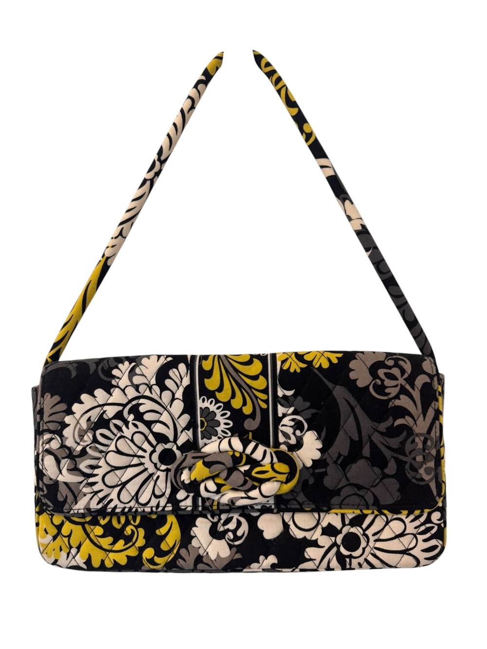 EUC Vera Bradley “Knot Just A Clutch” Shoulder Bag Baroque Pattern